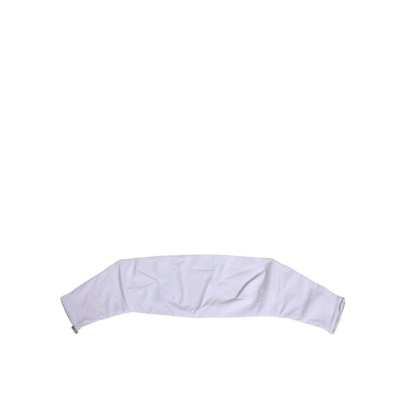 Dolce & Gabbana White Nylon Strapless Corset Top Women's Underwear